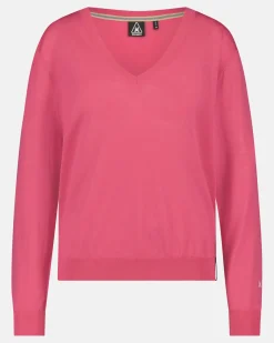 Gaastra De Antistatische Merino Wool Amalfi Trui Met V-Hals|Dames Truien En Sweaters