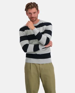 Gaastra De Tijdloze Gebreide Yarn-Dyed Binnacle Sweater|Heren Truien En Sweaters