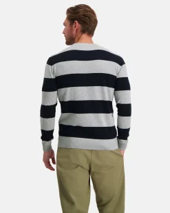 Gaastra De Tijdloze Gebreide Yarn-Dyed Binnacle Sweater|Heren Truien En Sweaters