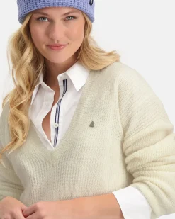 Gaastra Gemeleerde Mohair Blend Trui Passion|Dames Truien En Sweaters