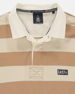 Gaastra Gestreepte Rugby Shirt Soap|Heren Polo'S En T-Shirts