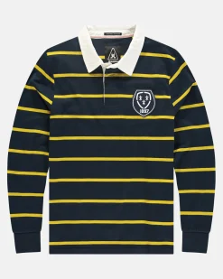 Gaastra Het Klassieke Gebreide Rugbyshirt Van 100% Katoen|Heren Polo'S En T-Shirts