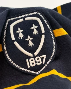 Gaastra Het Klassieke Gebreide Rugbyshirt Van 100% Katoen|Heren Polo'S En T-Shirts