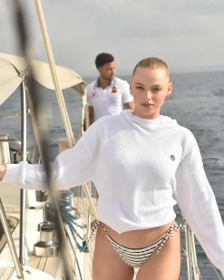 Gaastra Katoenen Sweater Keira Met Capuchon|Dames Truien En Sweaters