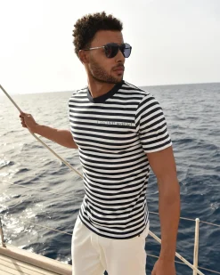 Gaastra Klassiek Gestreepte Williamson T-Shirt|Heren Polo'S En T-Shirts