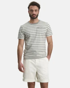 Gaastra Klassiek Gestreepte Williamson T-Shirt|Heren Polo'S En T-Shirts