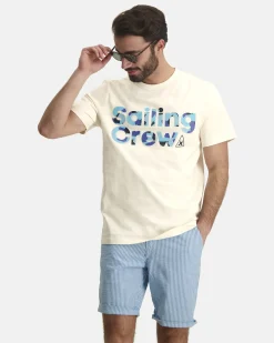 Gaastra Nantes Seersucker Bachelor Button|Heren Shorts En Broeken