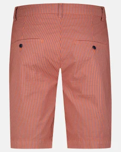 Gaastra Nantes Seersucker Emberglow|Heren Shorts En Broeken