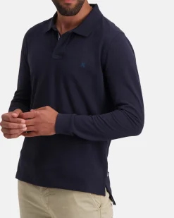 Gaastra Poloshirt Spokane Met Lange Mouwen|Heren Polo'S En T-Shirts
