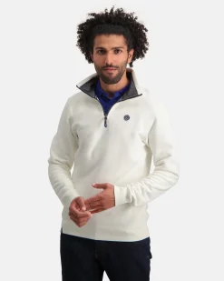 Gaastra Sea Mist Trui Van Katoen Keperstof|Heren Truien En Sweaters