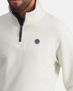 Gaastra Sea Mist Trui Van Katoen Keperstof|Heren Truien En Sweaters